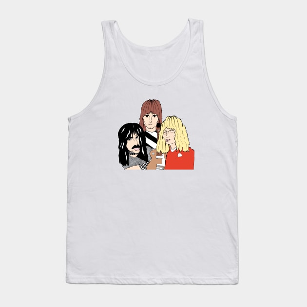 ROCK MOCKUMENTARY FAN ART Tank Top by cartoonistguy